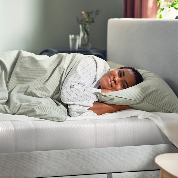 IKEA ÅSBYGDA foam mattress, Twin Firm / White, Ikea Ireland | 5974NCXIT