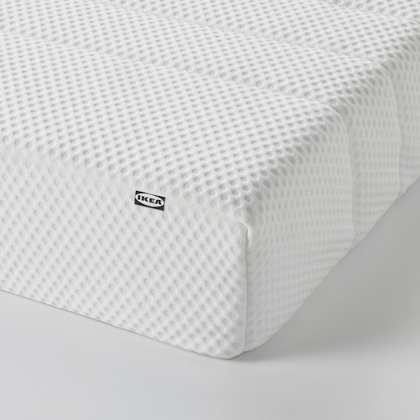 IKEA ÅSBYGDA foam mattress, Twin Firm / White, Ikea Ireland | 5974NCXIT