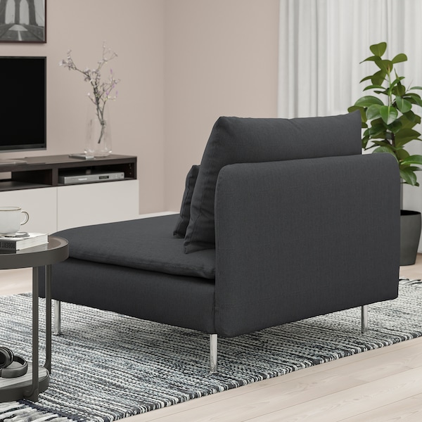 IKEA SÖDERHAMN 1-seat section Fridtuna Dark Gray, Ikea Ireland | 2651HUTLB