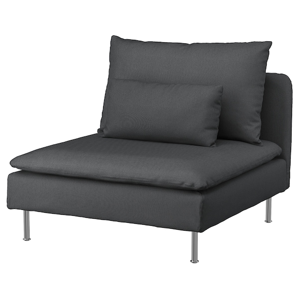 IKEA SÖDERHAMN 1-seat section Fridtuna Dark Gray, Ikea Ireland | 2651HUTLB