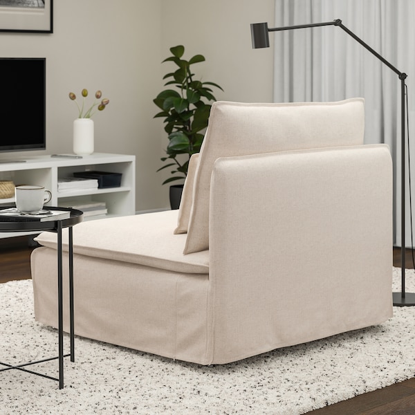 IKEA SÖDERHAMN 1-seat section Gransel Natural, Ikea Ireland | 9573TYGFQ