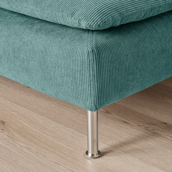 IKEA SÖDERHAMN 1-seat section Kelinge Gray / Turquoise, Ikea Ireland | 7204UDHJT