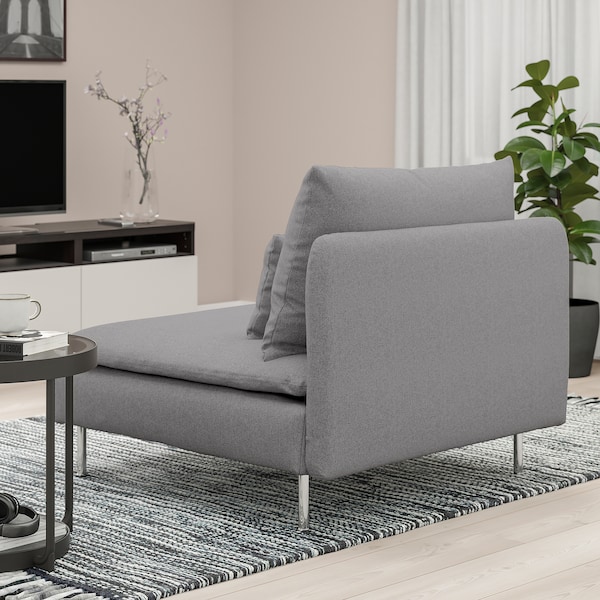 IKEA SÖDERHAMN 1-seat section Tonerud Gray, Ikea Ireland | 6148VTSPY
