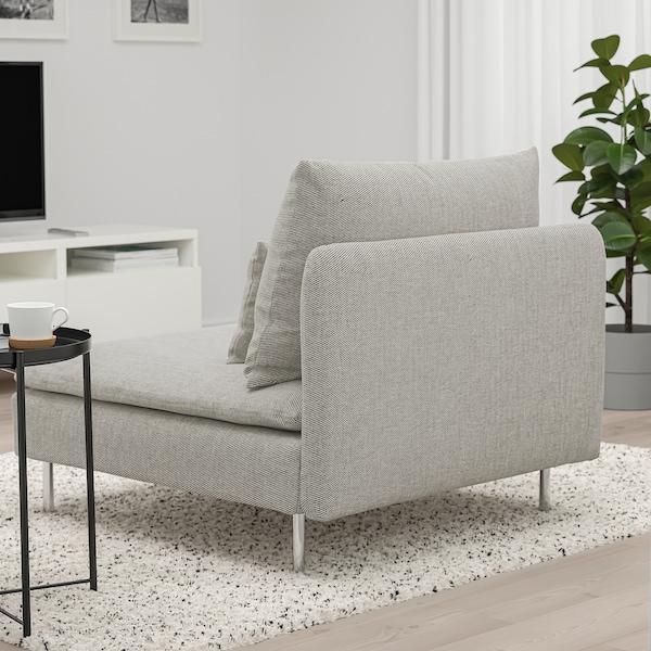 IKEA SÖDERHAMN 1-seat section Viarp Beige / Brown, Ikea Ireland | 0712VJBDY