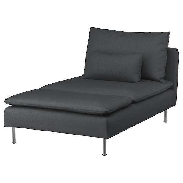 IKEA SÖDERHAMN Chaise cover Fridtuna Dark Gray, Ikea Ireland | 5183MPINA