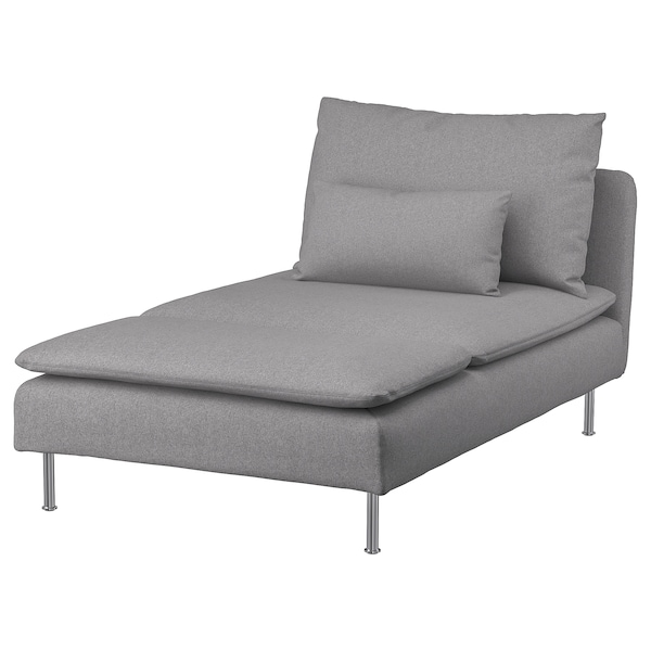 IKEA SÖDERHAMN Chaise cover Tonerud Gray, Ikea Ireland | 6370PJUFM