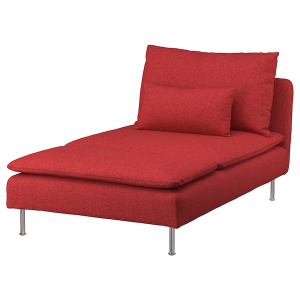 IKEA SÖDERHAMN Chaise cover Tonerud Red, Ikea Ireland | 1942BNZJP