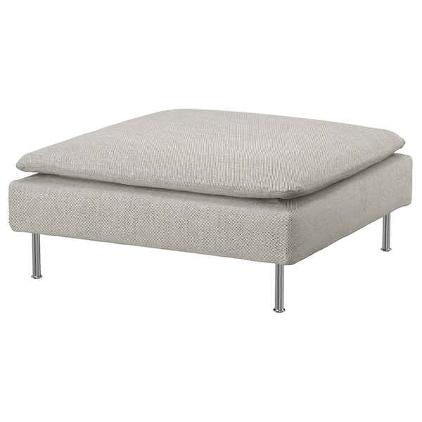 IKEA SÖDERHAMN Cover for ottoman Viarp Beige / Brown, Ikea Ireland | 0645JTSAQ