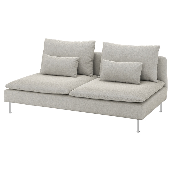 IKEA SÖDERHAMN Cover for sofa section Viarp Beige / Brown, Ikea Ireland | 8154SAUPG