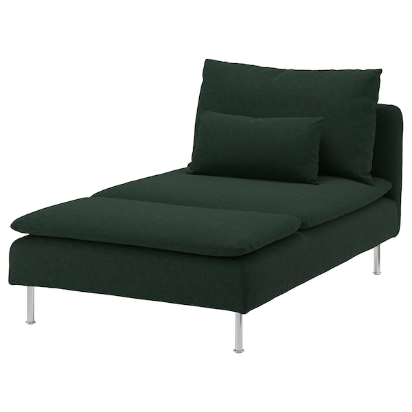 IKEA SÖDERHAMN cover for chaise section Tallmyra Dark Green, Ikea Ireland | 9264ZADGN