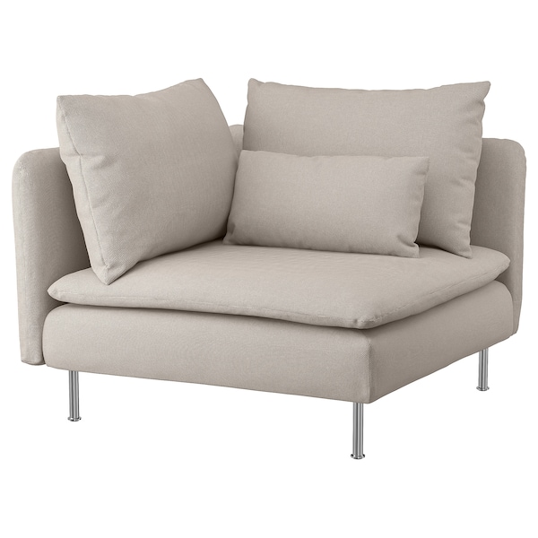 IKEA SÖDERHAMN cover for corner section Fridtuna Light Beige, Ikea Ireland | 4716TEIND