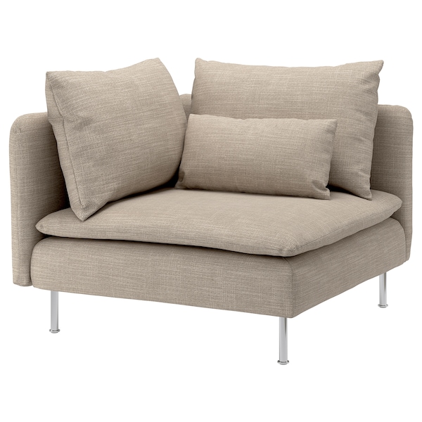 IKEA SÖDERHAMN cover for corner section Hillared Beige, Ikea Ireland | 0672GVBRF