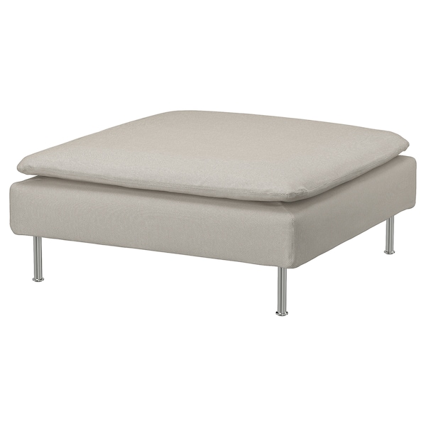 IKEA SÖDERHAMN ottoman Fridtuna Light Beige, Ikea Ireland | 2687DHUKX