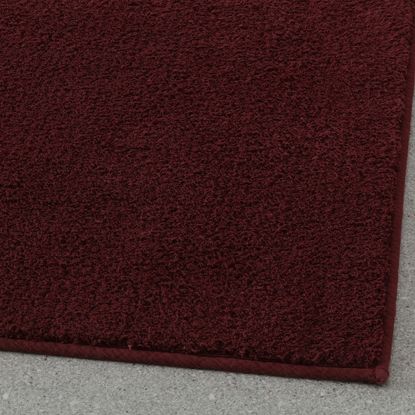 IKEA SÖDERSJÖN bath mat, 20x31 in Deep Red, Ikea Ireland | 5091UNFPZ