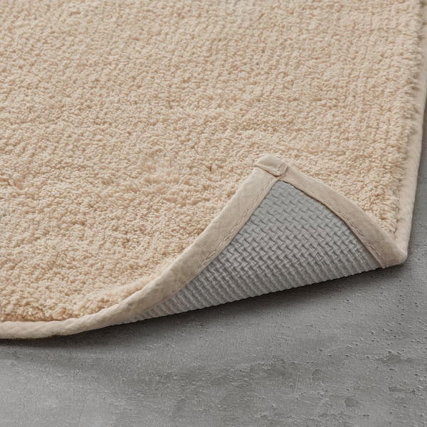 IKEA SÖDERSJÖN bath mat, 20x31 in Light Beige, Ikea Ireland | 2504OFBGQ