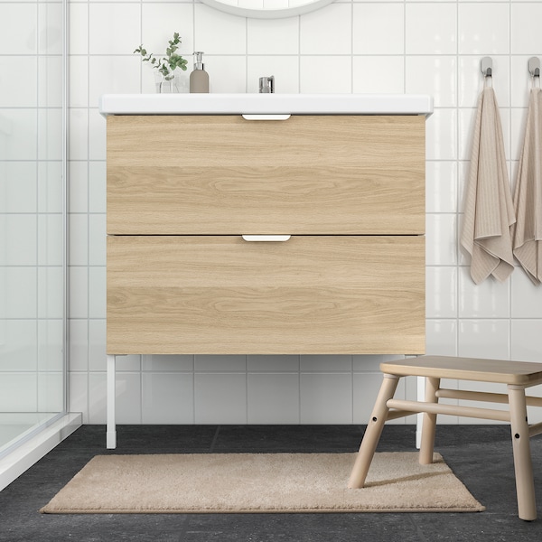 IKEA SÖDERSJÖN bath mat, 20x31 in Light Beige, Ikea Ireland | 2504OFBGQ