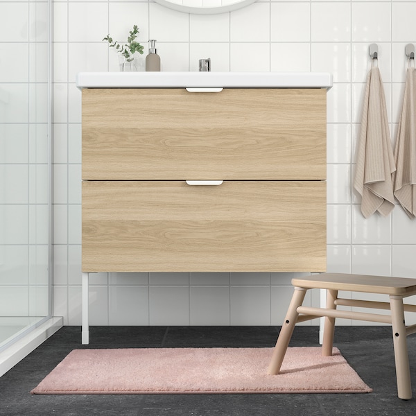 IKEA SÖDERSJÖN bath mat, 20x31 in Pale Pink, Ikea Ireland | 5260TUEYQ