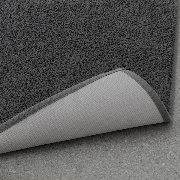 IKEA SÖDERSJÖN bath mat, 24x47 in Dark Gray, Ikea Ireland | 2098MBNVR