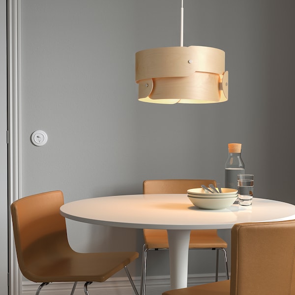 IKEA SÖDÅKRA pendant lamp, birch, 18 in, Ikea Ireland | 3509IJHPA