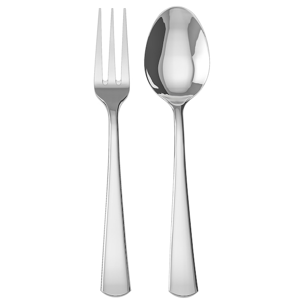 IKEA SEDLIG serving set, 2 pieces, stainless steel, 9 in, Ikea Ireland | 8419SABQN