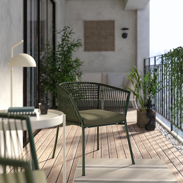 IKEA SEGERÖN armchair, outdoor Dark Green, Ikea Ireland | 7563NSFPI
