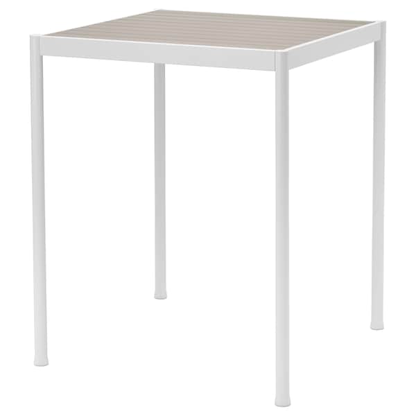 IKEA SEGERÖN bar table, outdoor, white/beige, 35x35 in, Ikea Ireland | 9453BVHND