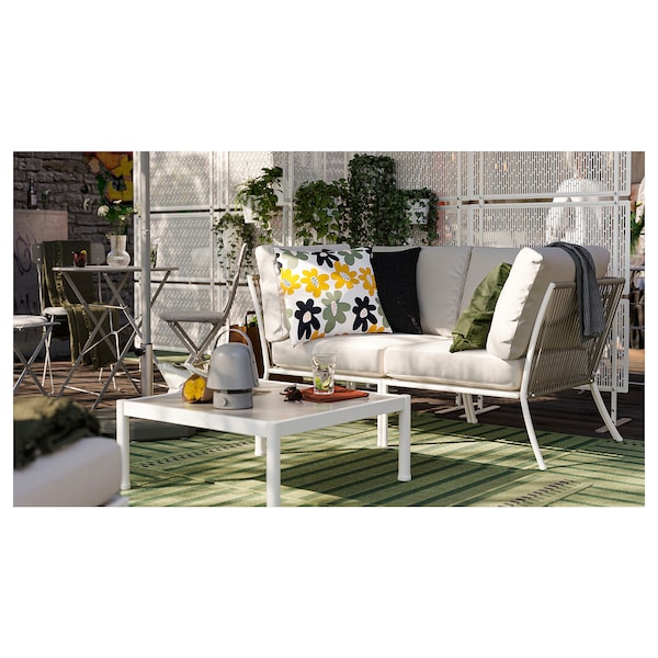 IKEA SEGERÖN corner section with pad White / Beige / Frösön / Duvholmen Beige, Ikea Ireland | 3581HLBPN
