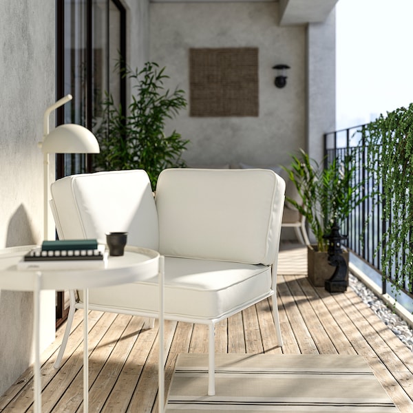 IKEA SEGERÖN corner section with pad White / Beige / Järpön / Duvholmen White, Ikea Ireland | 6524TFXJQ