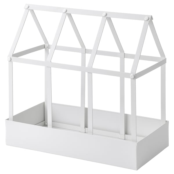 IKEA SENAPSKÅL decoration greenhouse, indoor/outdoor white, 13 ½ in, Ikea Ireland | 4082YMBOZ