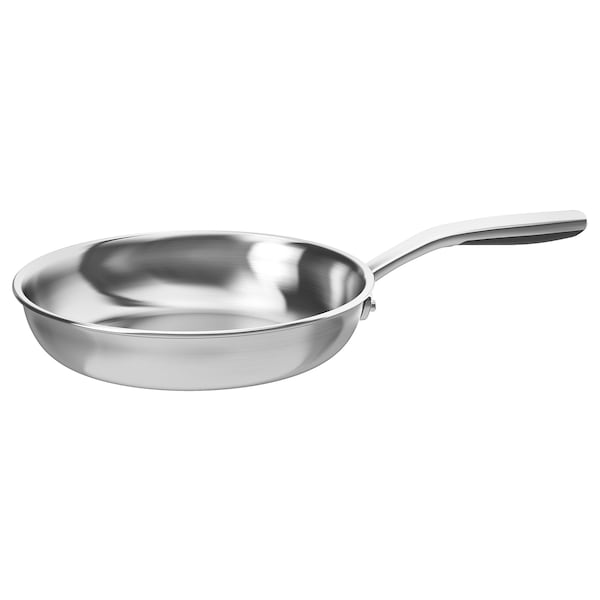 IKEA SENSUELL frying pan, stainless steel/gray, 9 in, Ikea Ireland | 5217XZLHD