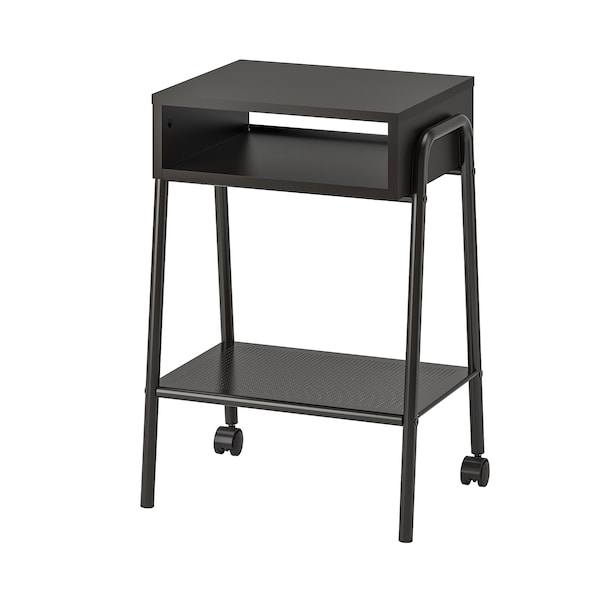 IKEA SETSKOG nightstand, 17 3/4x13 3/4 in Black, Ikea Ireland | 5384DVXOH