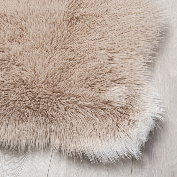IKEA SIDOREMSA rug, 2'2 inx3'1 in Light Brown, Ikea Ireland | 3026WHINY