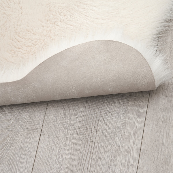 IKEA SIDOREMSA rug, 2'2 inx3'1 in White / Brown, Ikea Ireland | 4086BVFJZ