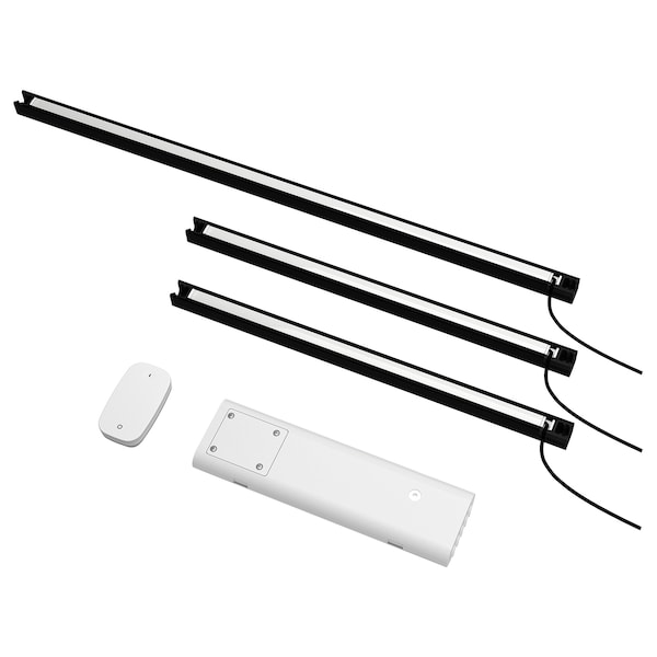 IKEA SILVERGLANS / RODRET lighting kit, 24/18 in Anthracite, Ikea Ireland | 7624QWSID