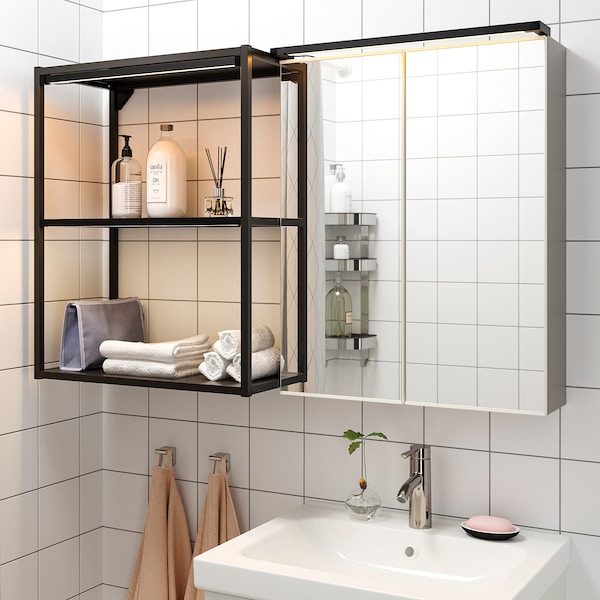 IKEA SILVERGLANS / RODRET lighting kit, 24/18 in Anthracite, Ikea Ireland | 1728NKLMR