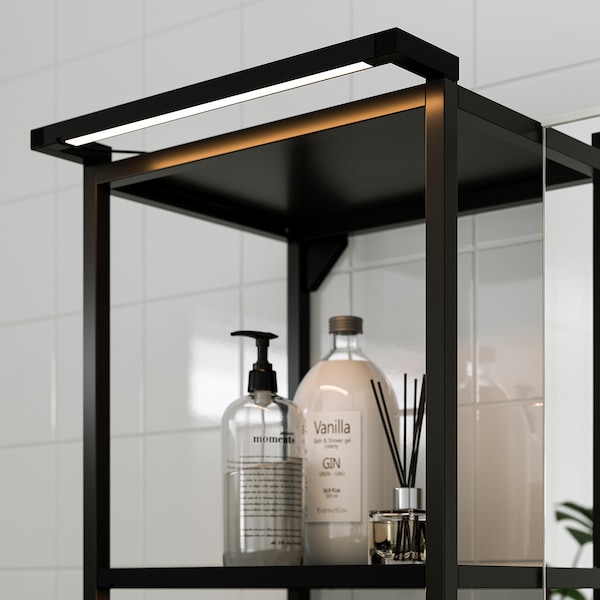 IKEA SILVERGLANS / RODRET lighting kit, 24/18 in Anthracite, Ikea Ireland | 1728NKLMR