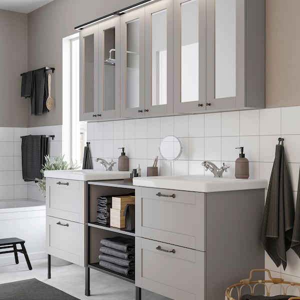IKEA SILVERGLANS / RODRET lighting kit, 24 in Anthracite, Ikea Ireland | 3079DWIHZ