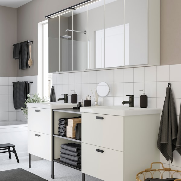 IKEA SILVERGLANS / RODRET lighting kit, 24 in Anthracite, Ikea Ireland | 3079DWIHZ