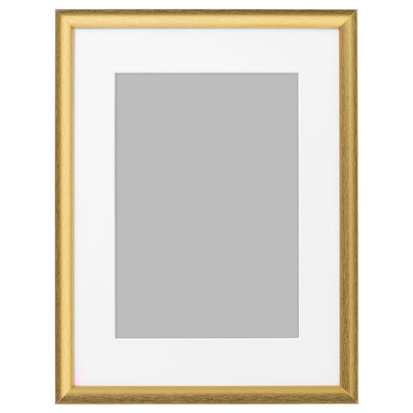 IKEA SILVERHÖJDEN Frame, 12x16 in Gold, Ikea Ireland | 0629RQGKM