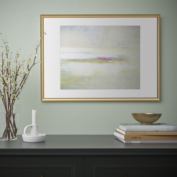 IKEA SILVERHÖJDEN frame, 19 ¾x27 ½ in Gold, Ikea Ireland | 2143CFJQV