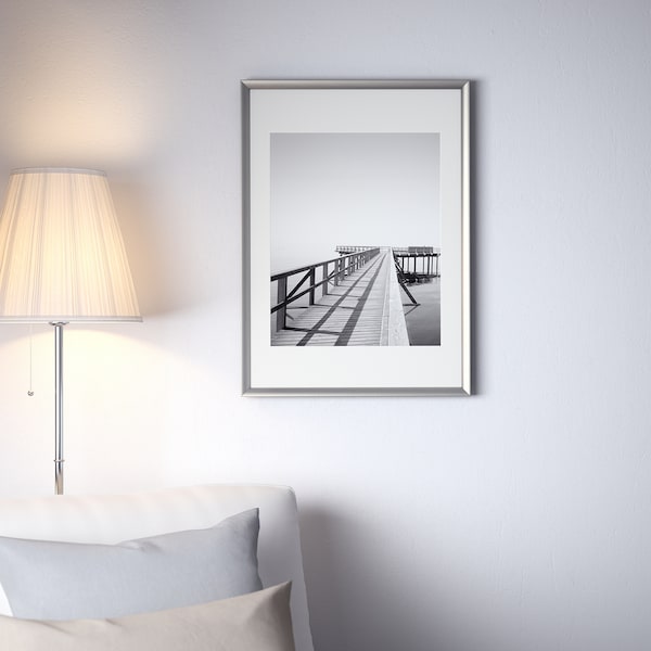 IKEA SILVERHÖJDEN frame, 19 ¾x27 ½ in Silver Color, Ikea Ireland | 1462SRIQP