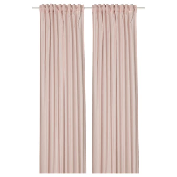 IKEA SILVERLÖNN sheer curtains, 1 pair, 57x98 in Pink, Ikea Ireland | 6195DMNKJ