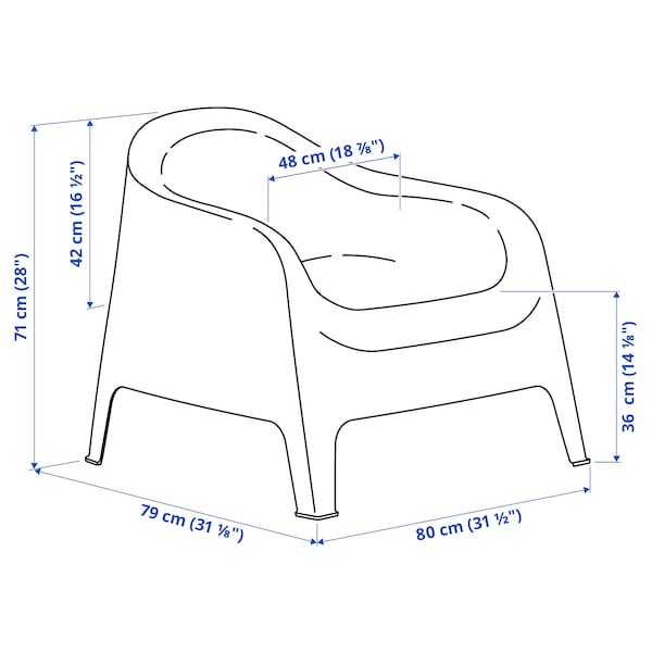 IKEA SKARPÖ armchair, outdoor Dark Beige, Ikea Ireland | 2719RYBUE