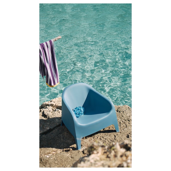 IKEA SKARPÖ armchair, outdoor Dark Blue, Ikea Ireland | 8264JIHGE