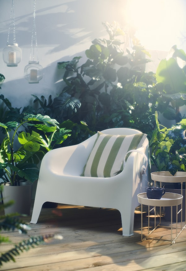 IKEA SKARPÖ armchair, outdoor White, Ikea Ireland | 9078INCLY