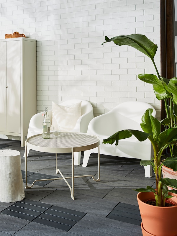 IKEA SKARPÖ armchair, outdoor White, Ikea Ireland | 9078INCLY
