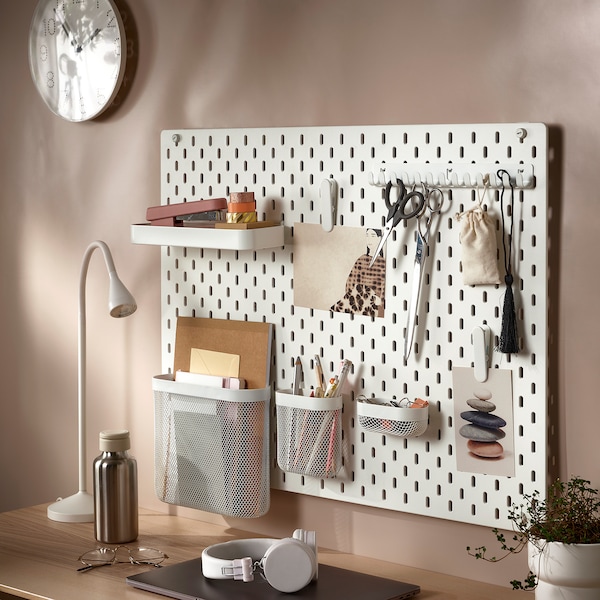 IKEA SKÅDIS Pegboard, white, Ikea Ireland | 1783CKYNM