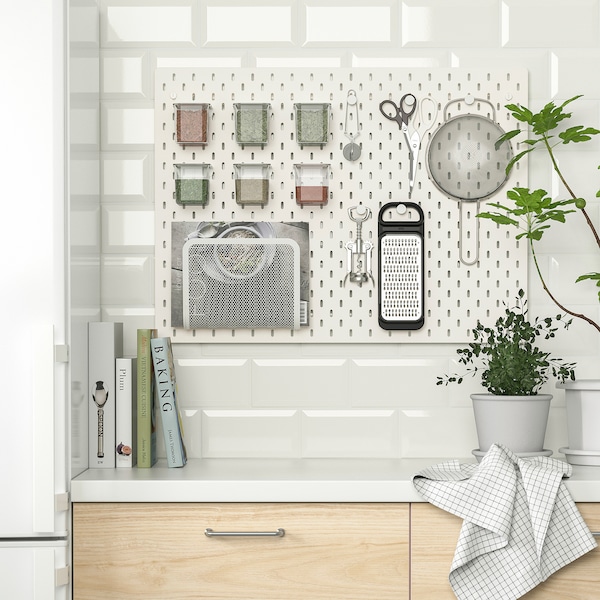 IKEA SKÅDIS Pegboard, white, Ikea Ireland | 1783CKYNM