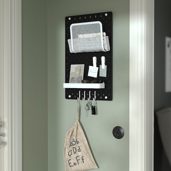 IKEA SKÅDIS pegboard, 14 ¼x22 in Black, Ikea Ireland | 8650AOIRS