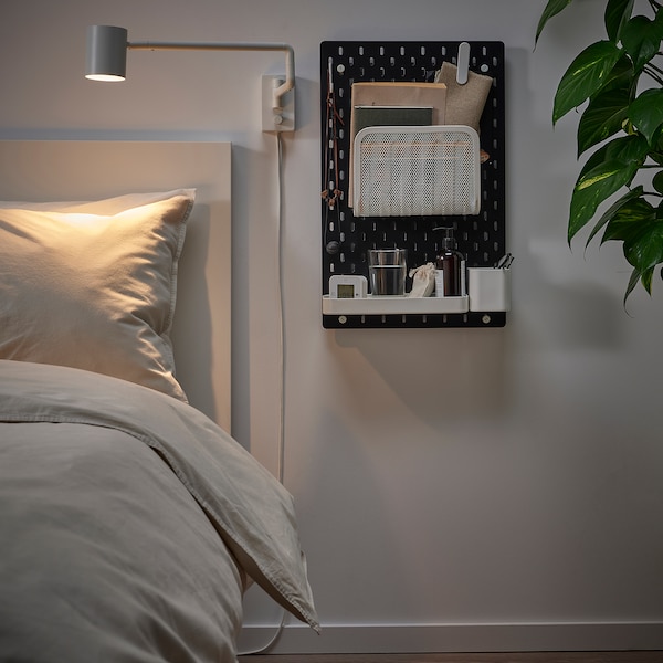 IKEA SKÅDIS pegboard, 14 ¼x22 in Black, Ikea Ireland | 8650AOIRS